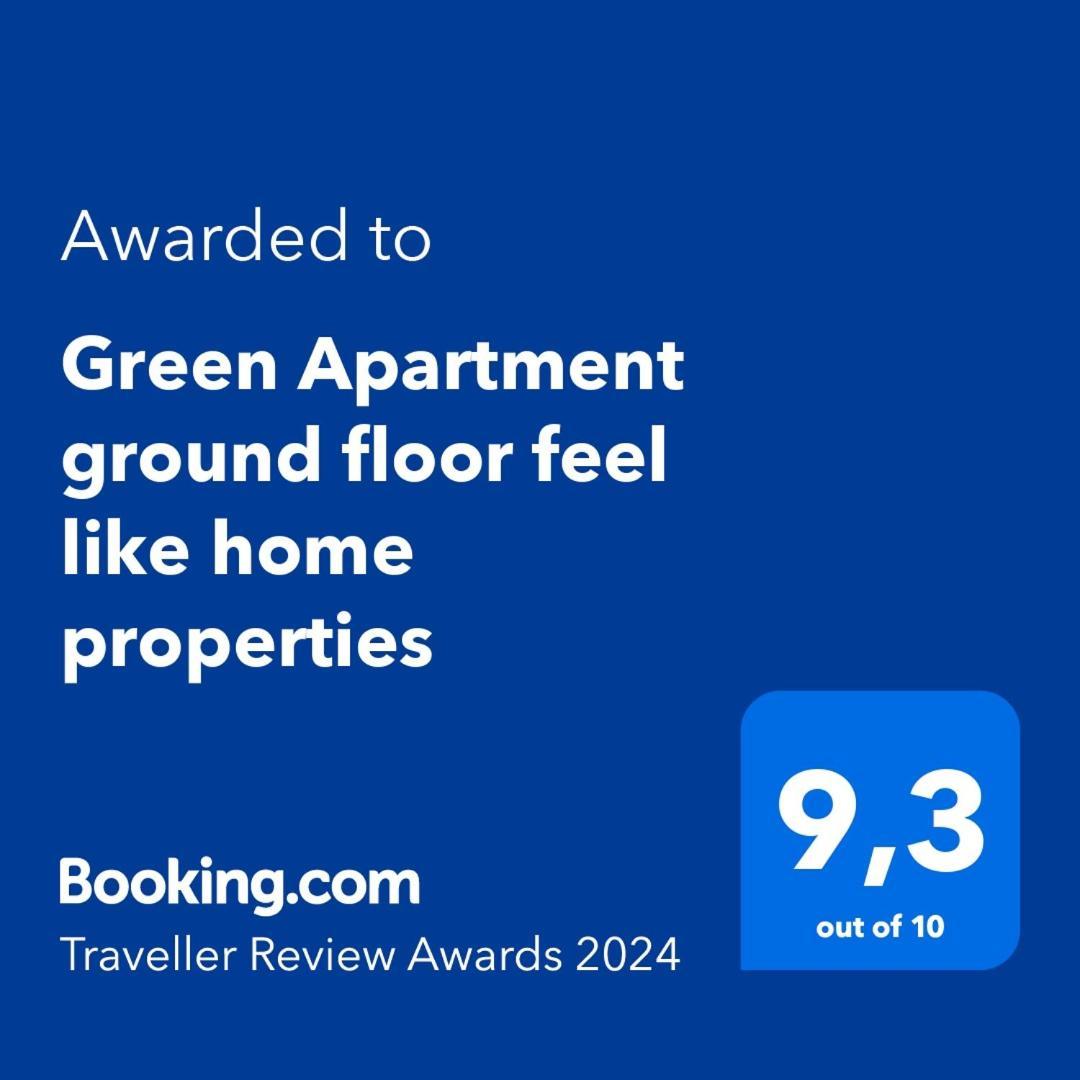 Green Apartment Ground Floor Feel Like Home Properties Saronida Eksteriør billede